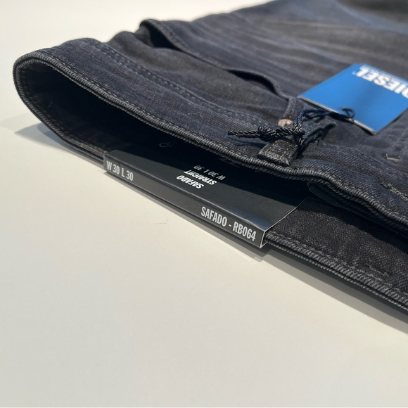 Men’s Diesel Jeans - Safado / Wash RB064 - Picture 8 of 10